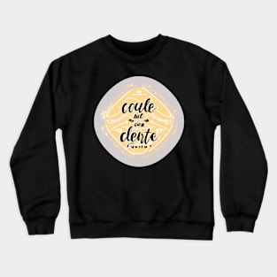 elegant calligraphy Crewneck Sweatshirt